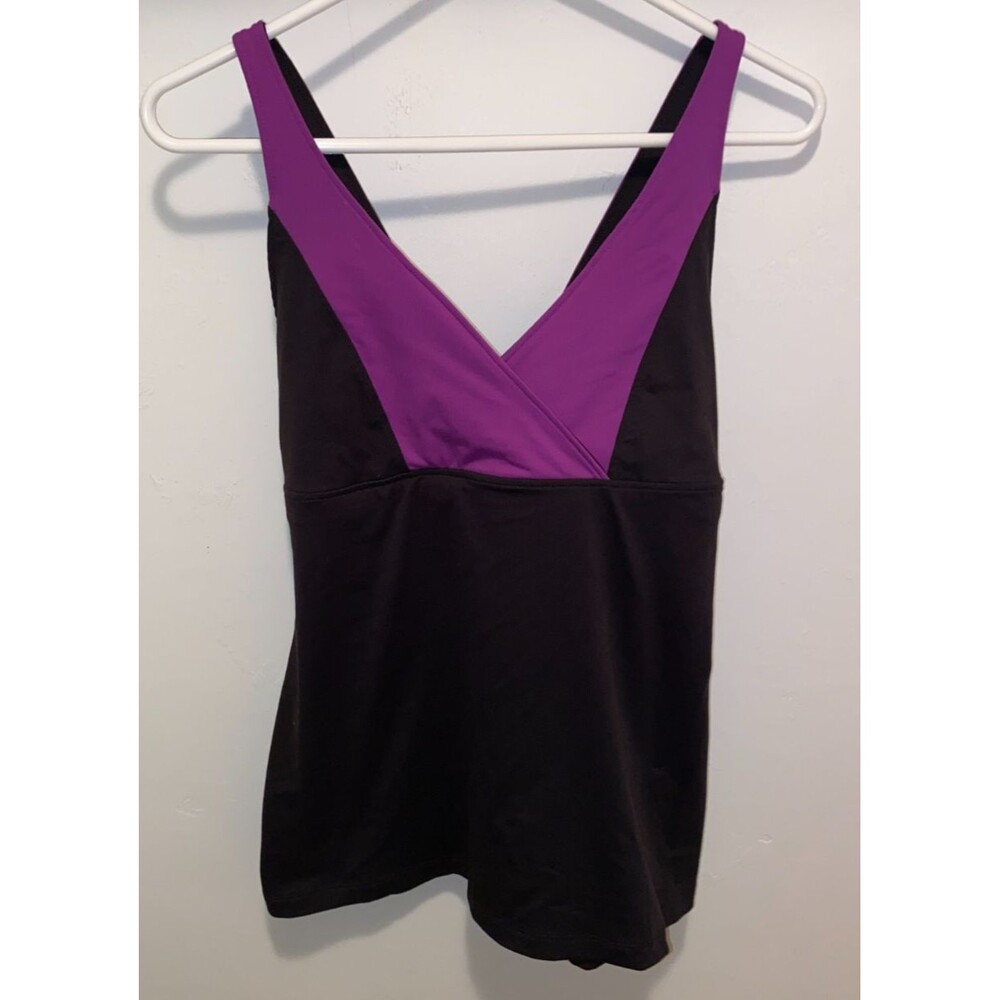 Made Sexy VSX Victoria's Secret Tank Top Athletic Workout Gym L Lined Cups